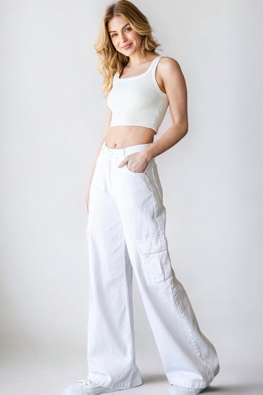 Stylish Utility White Cargo