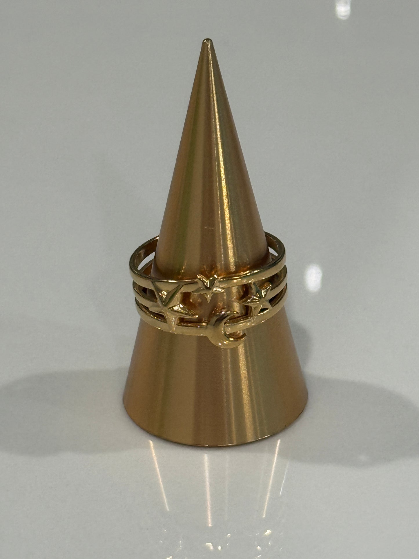 Moon and Stars Ring
