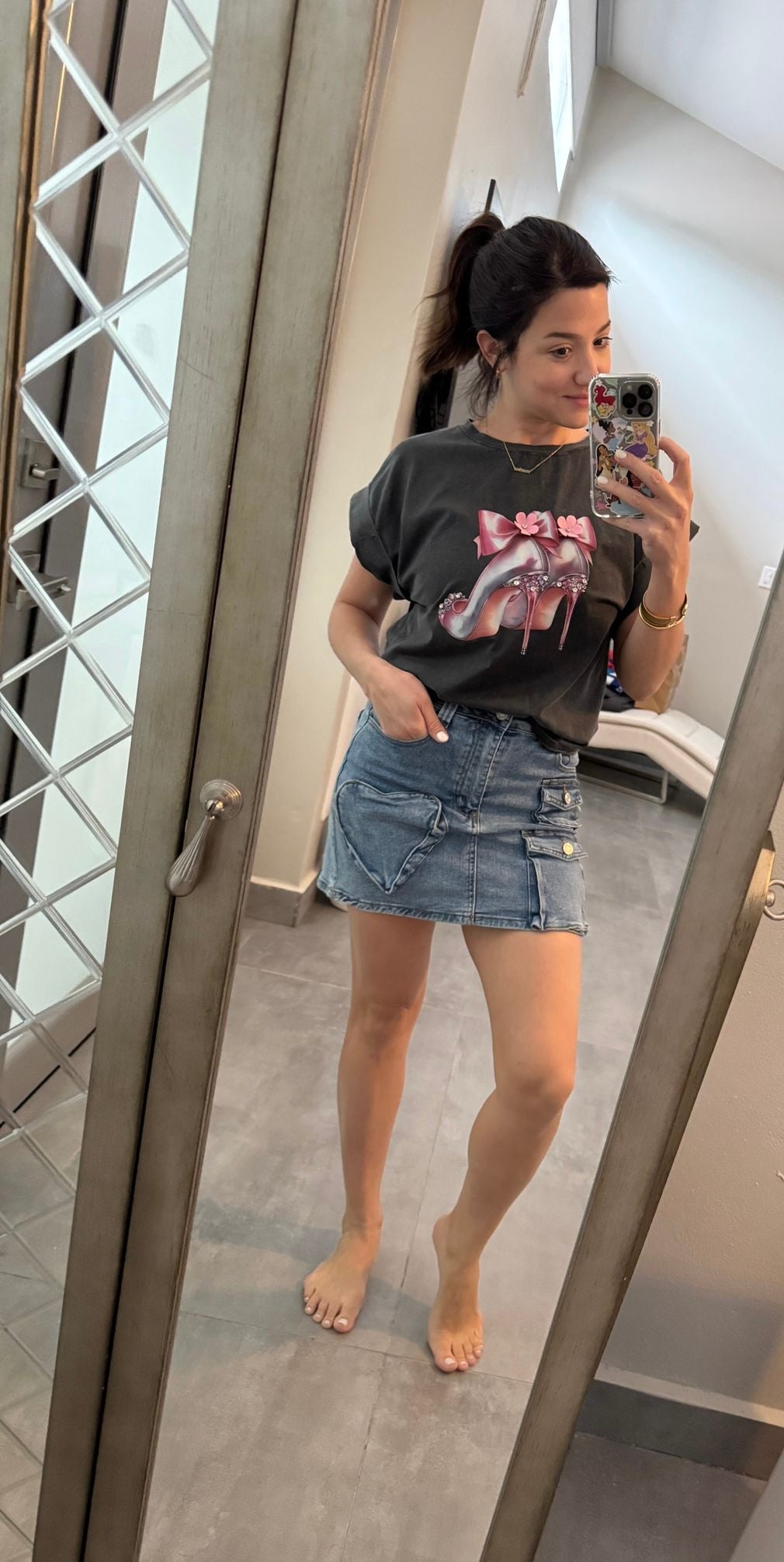 Pink Heels and Bows Tee