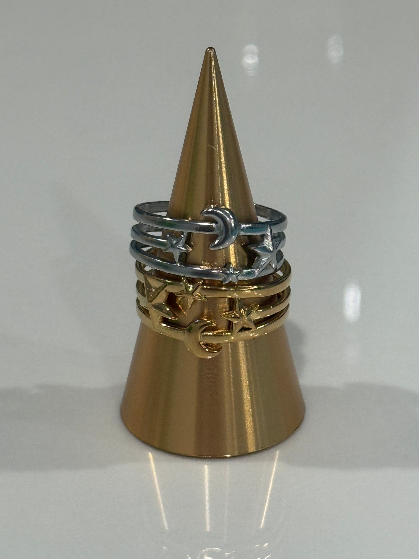 Moon and Stars Ring