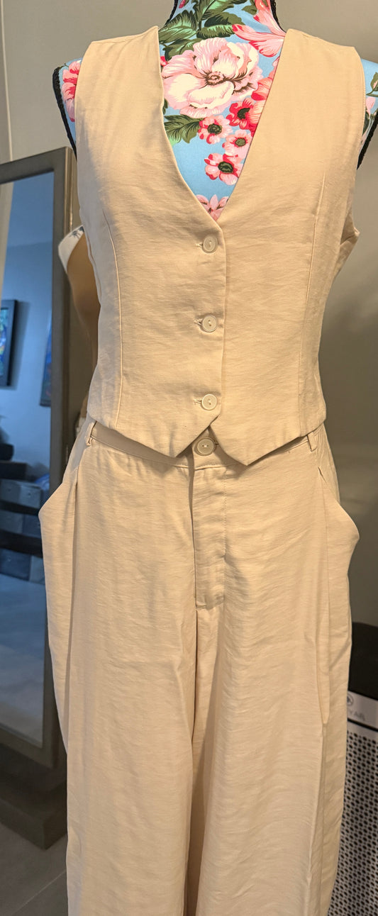 Beige Travail Set
