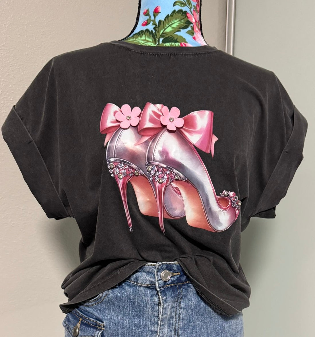 Pink Heels and Bows Tee