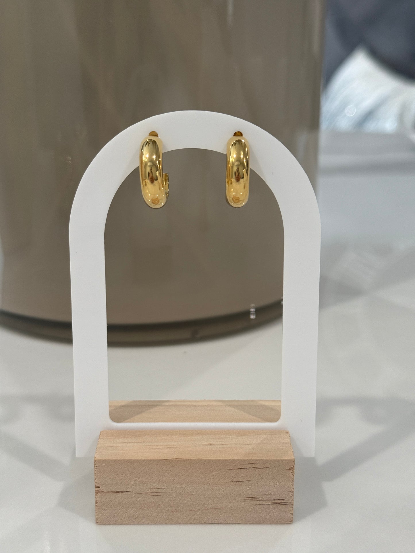 Small Gold Hoops