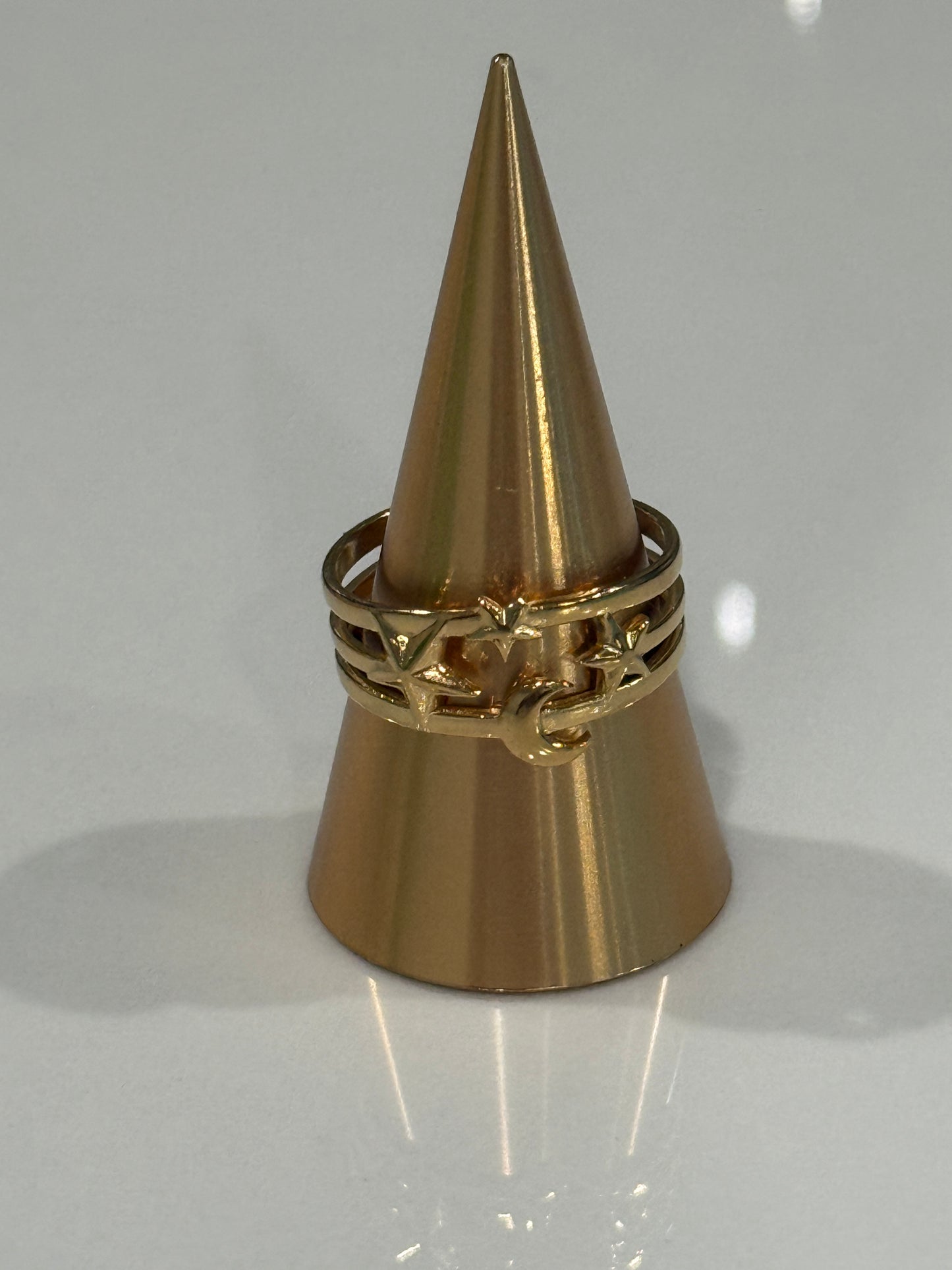 Moon and Stars Ring