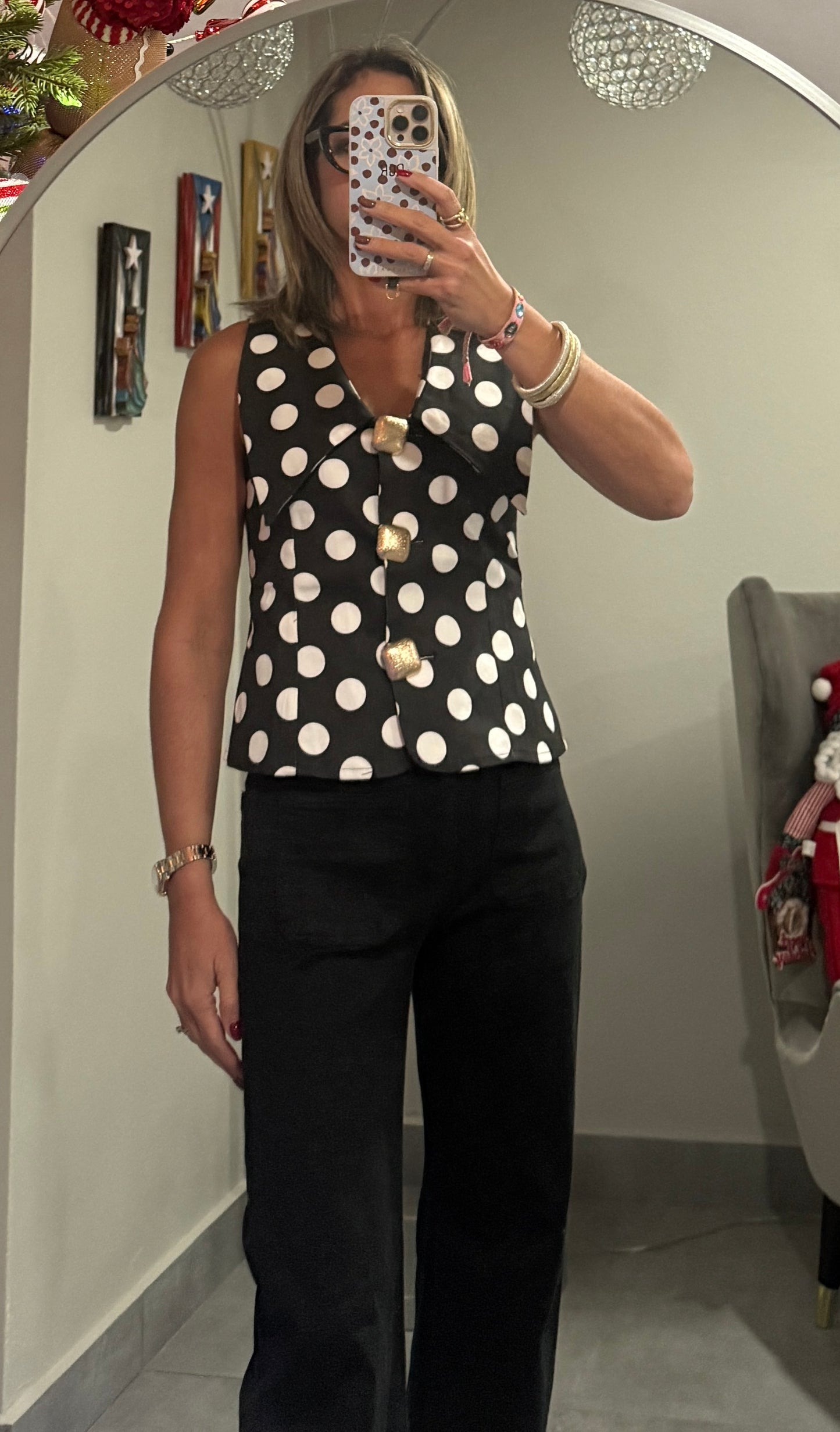 Polka Vest