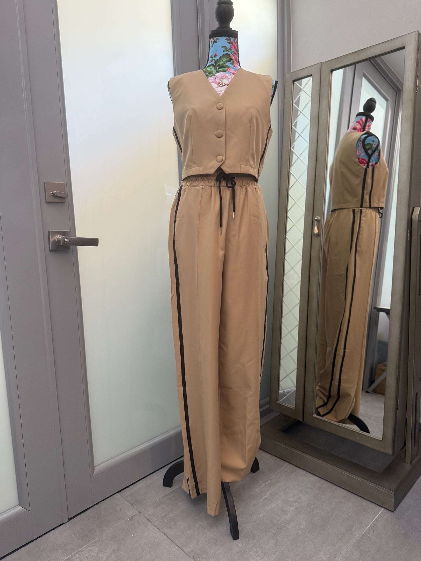 Camel Luxe Two-Piece