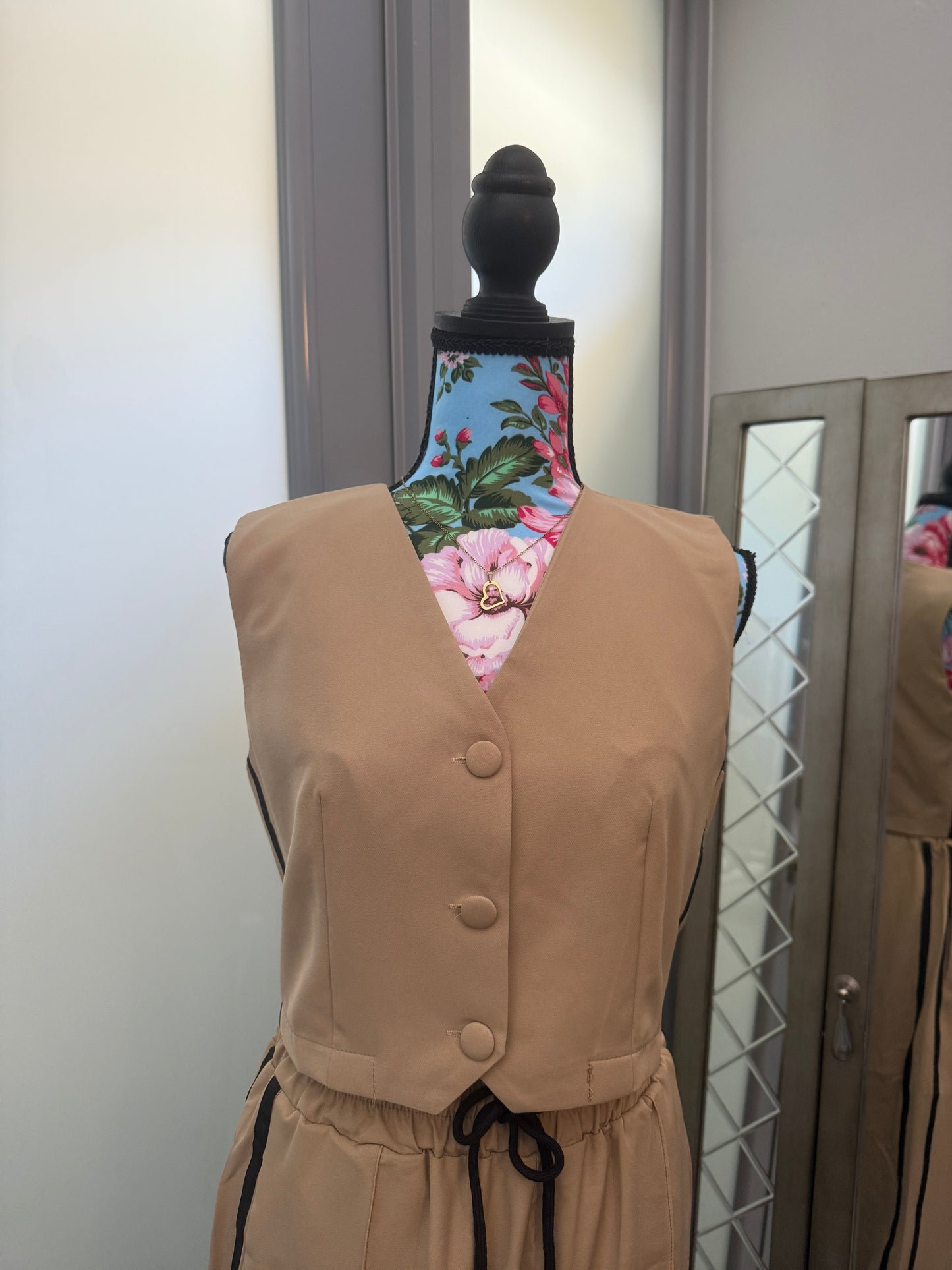 Camel Luxe Two-Piece