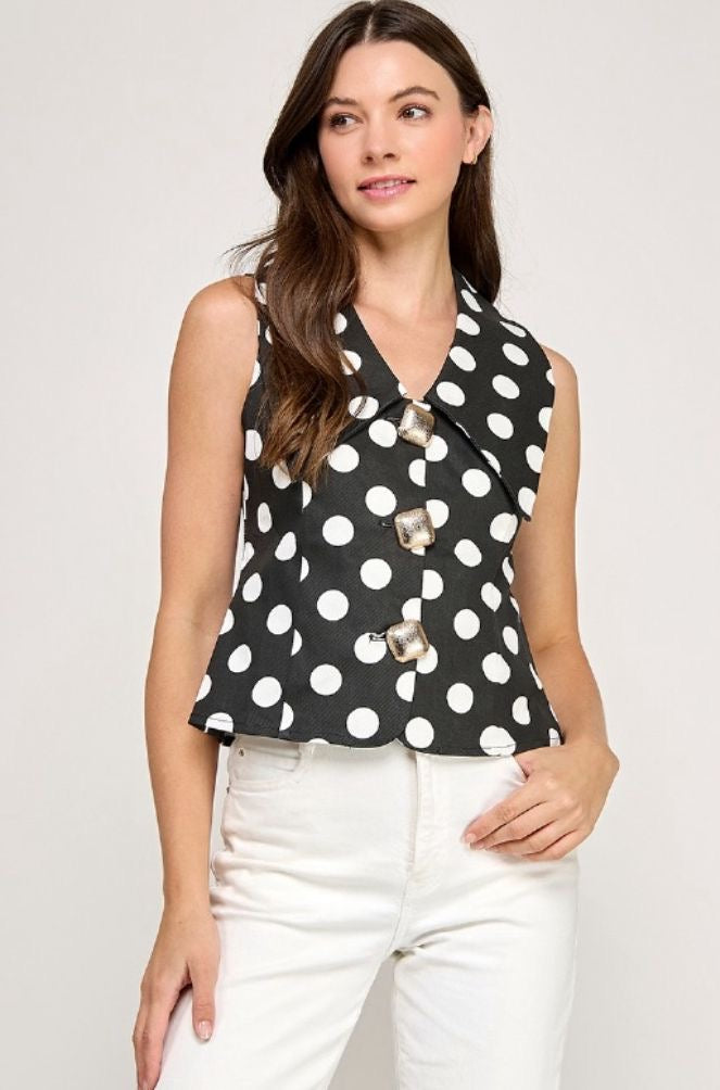 Polka Vest