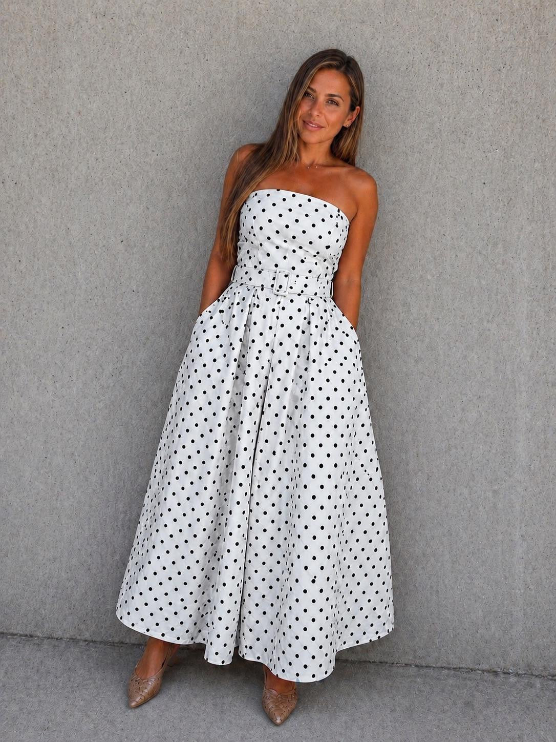 Italy Polka Dots Maxi