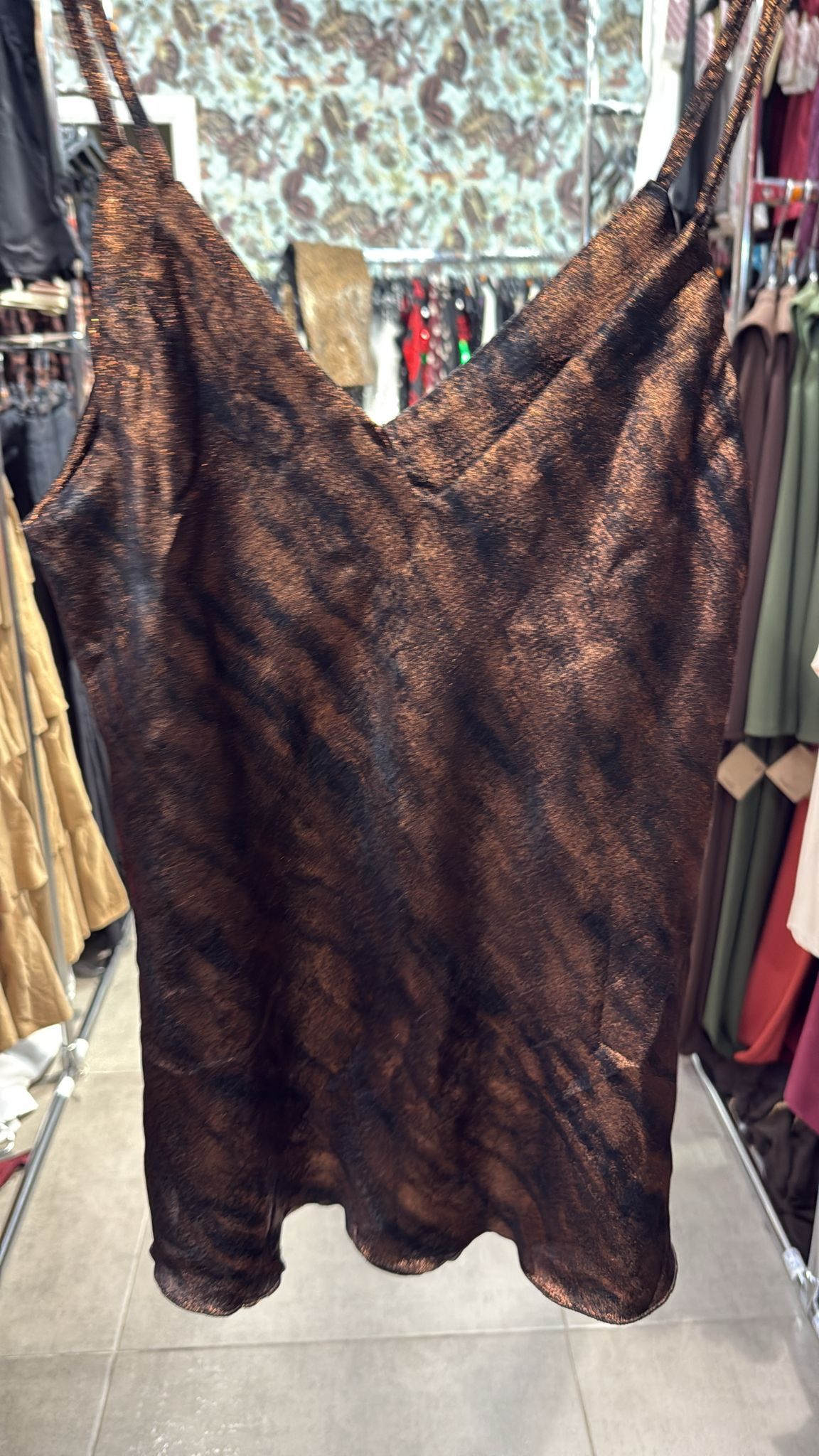 Classy silk tank
