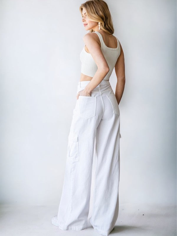 Stylish Utility White Cargo