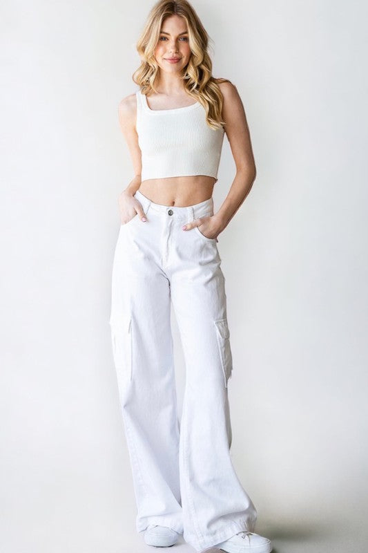 Stylish Utility White Cargo