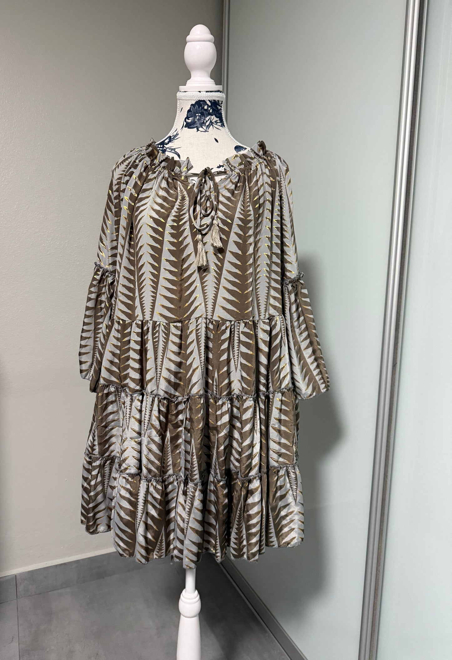 Tropical Escape Off Shoulder Dress