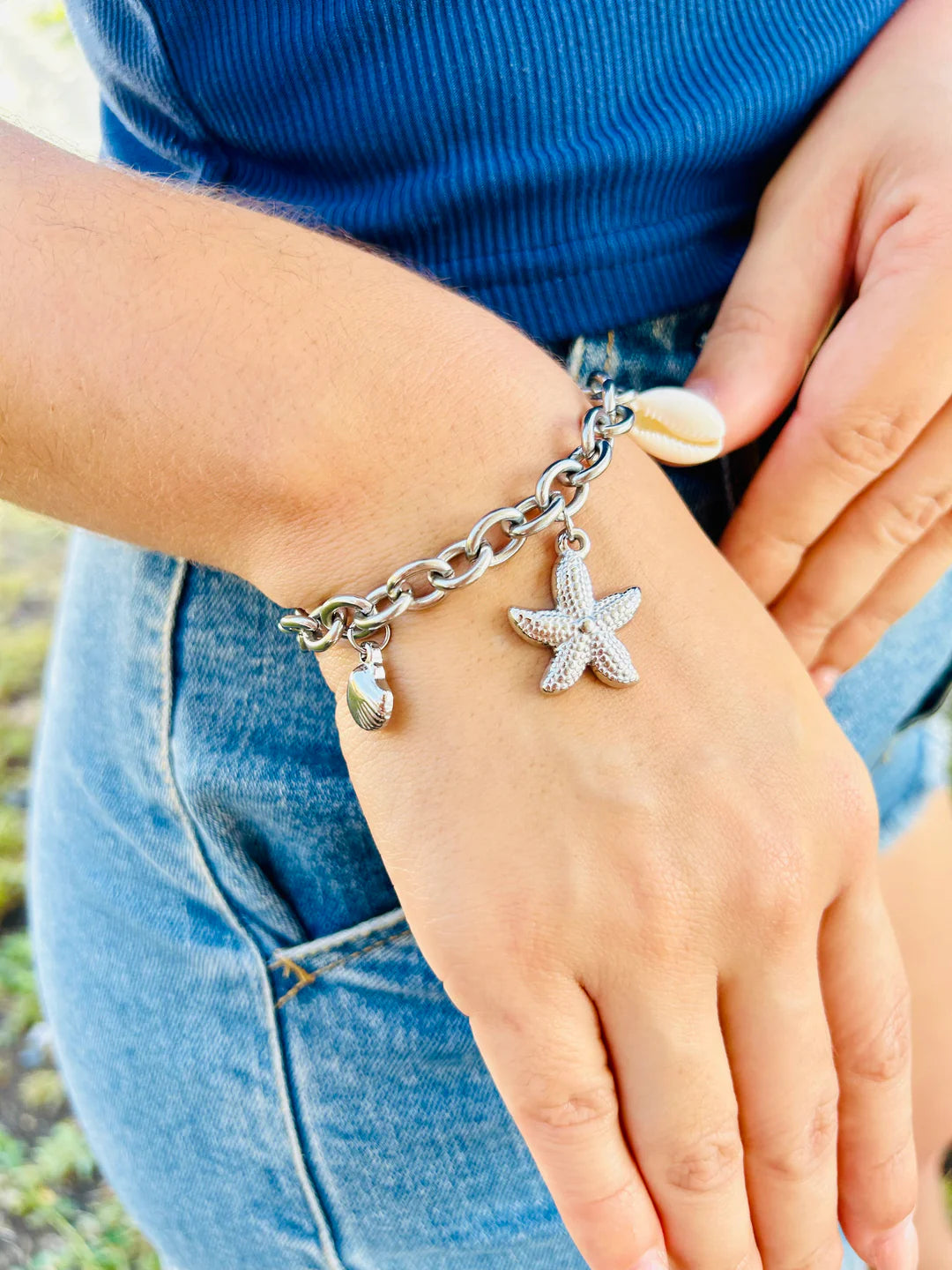 Beach Theme Charm Bracelet