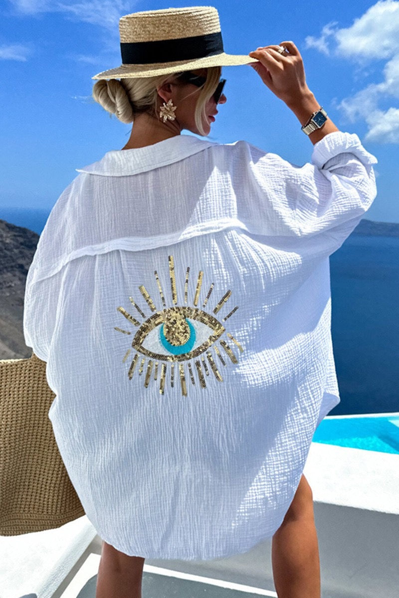 Summer Embellished Shirt