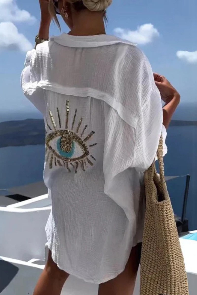 Summer Embellished Shirt