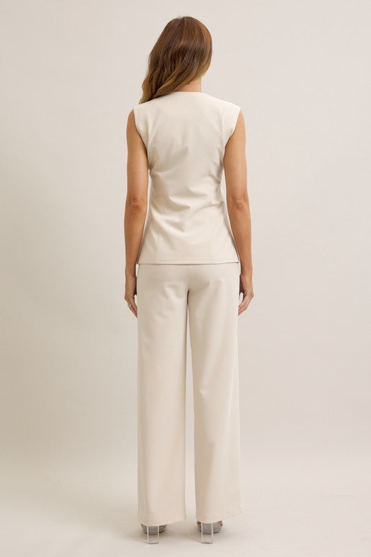 Working Pants and Vest Set